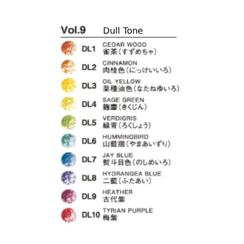 Tombow Color Dictionary "Irojiten" 30 Color Pencils Set No.3