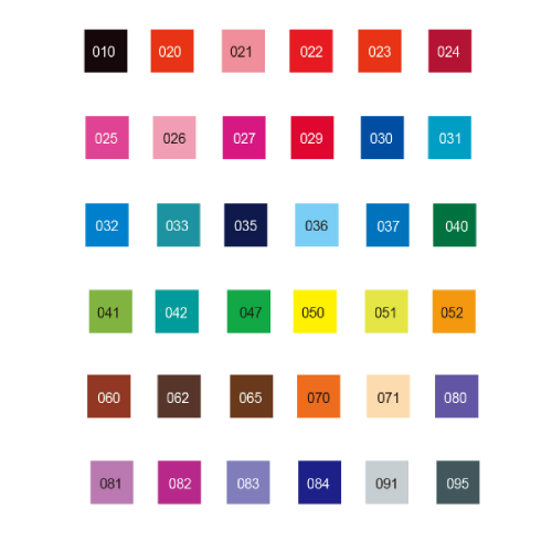 Kuretake Clean Color F Twin Pen 36 Farben Set auf Wasserbasis