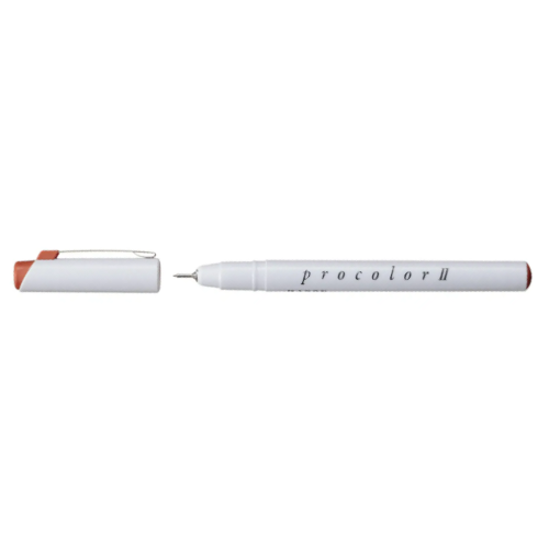 Maxon Procolor2 Water-based Drawing Pen ( Pack of 12 Pens ) - Sepia 0.1mm , 0.5mm, 0.8mm