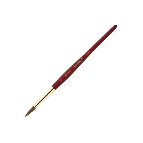 Namura Round Nylon & OX Brush for Watercolor Alcyone Series - 5 Size