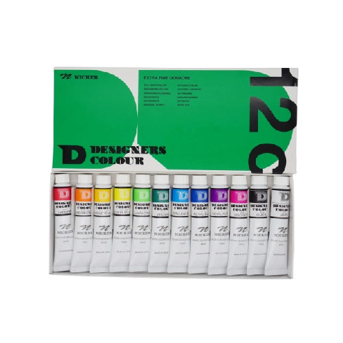 Nicker Designers Color 20ml x 12 Colors Set