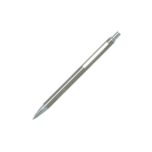 Platinum Stainless Ballpoint Pen | Compatible with Factory Metal Detectors