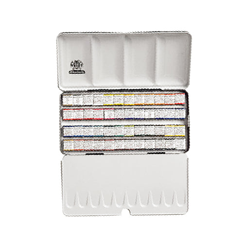 Schmincke HORADAM Watercolor 48 Half Pan in Metal Box 74448