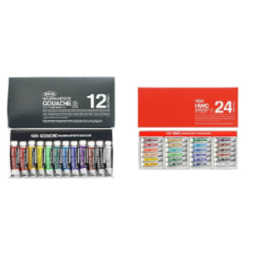 【1 Stock】 Holbein Watercolor & Gouache Special Set