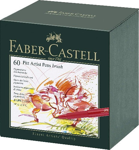 Faber Castell PITT Artist Pen 60 Colours Studio Box Set