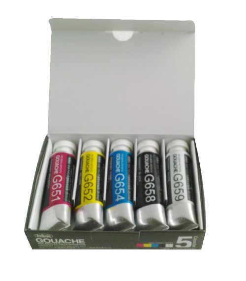 Holbein Opaque Watercolor Gouache Set - 6 Variation