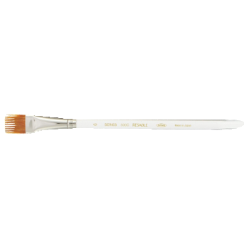 فرشاة هولباين مشط الألوان المائية والأكريليك - ماعز + قابلة لإعادة الاستخدام سلسلة 500C جسم كريستالي 3 أحجام أو الكل