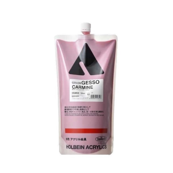 Holbein Acrylic Medium Standard Particle Color Gesso 900ml Stand Pack