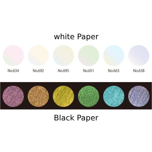 Kuretake Gansai Tambi 6 Watercolour Pan Set - 5 Series