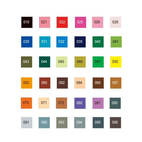 Kuretake ZIG Clean Color Real Brush 36 Colors Set