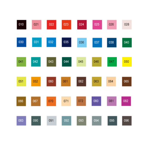 Kuretake ZIG Clean Color Real Brush 48 Colors Set