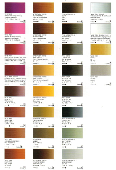 Holbein Künstler-Aquarell, 15 ml Tube (Cadmium-Serie) – Aquarelles Transparentes