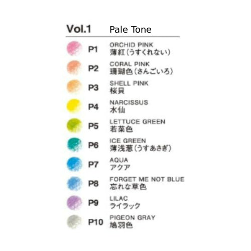 Tombow Color Dictionary "Irojiten" 30 Color Pencils Set No.1