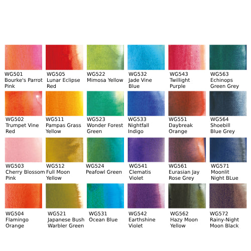 【Clearance】Holbein Artists' Watercolor 5ml Tube ( Granulating Series )