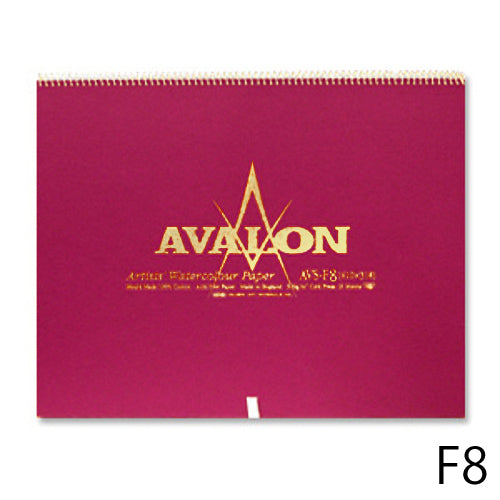 Avalon Watercolor Paper Spiral Bound Book - 100% Cotton 300g 12 Sheet