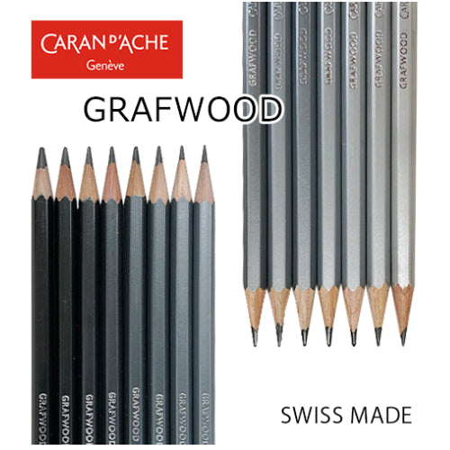 Caran d'ache Grafwood  Drawing Pencil ( Single ) - 15 Variations