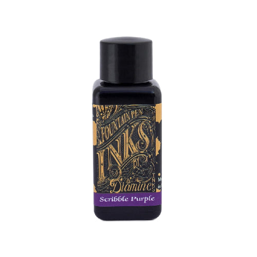 Diamine Fountain Pen Ink 30ml - Scribble Purple
