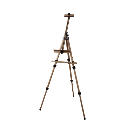 Aluminum 3-tier Easel for Outdoor use 1.52kg / 62.5 - 120.5 cm ( Horizonal Type )