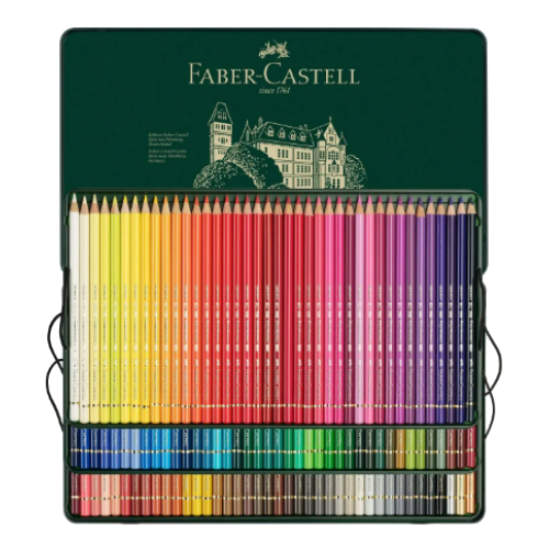 Faber Castell Polychromos Coloured Pencil 120 All Colors Set 110011