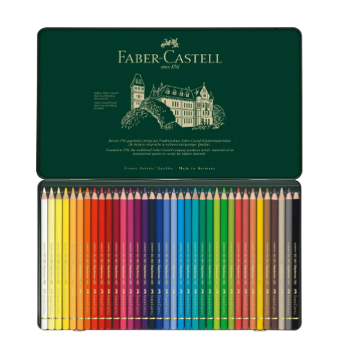 Faber Castell Polychromos Coloured Pencil 36 Colors Set 110036