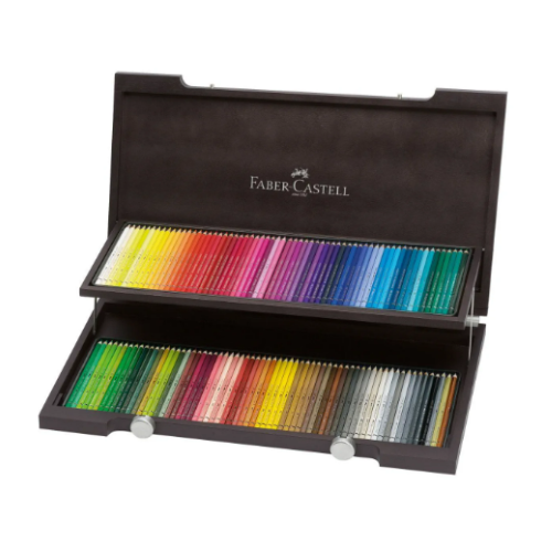 Faber Castell Albrecht Durer Aquerell Watercolour Pencil 120 Colors Wooden Box Set 117513