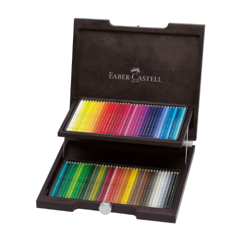 Faber Castell Albrecht Durer Aquerell Watercolour Pencil 72 Colors Wooden Box Set 117572