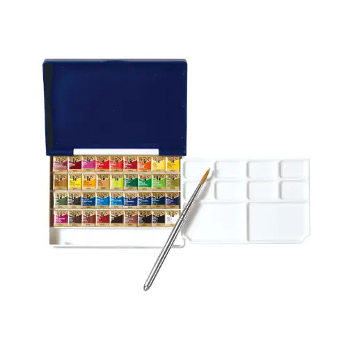 Holbein Artists' Watercolour Pan Color 36 Half Pan Set - PN698