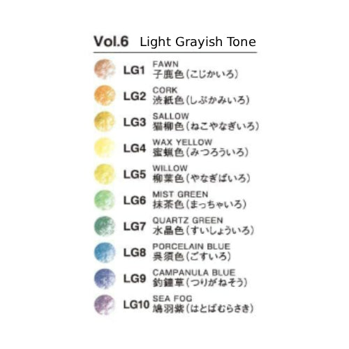 Tombow Color Dictionary "Irojiten" 30 Color Pencils Set No.2