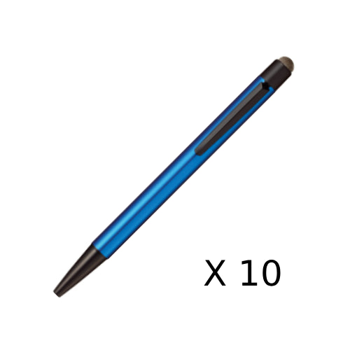 Mitsubishi Jetstream Kugelschreiber 0,5 mm – 3-Farben-Mine mit Stylus