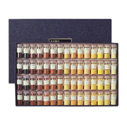 Kissho Iwa Enogu 60 Colors Set for Professional - Traditional Japanese mineral pigment