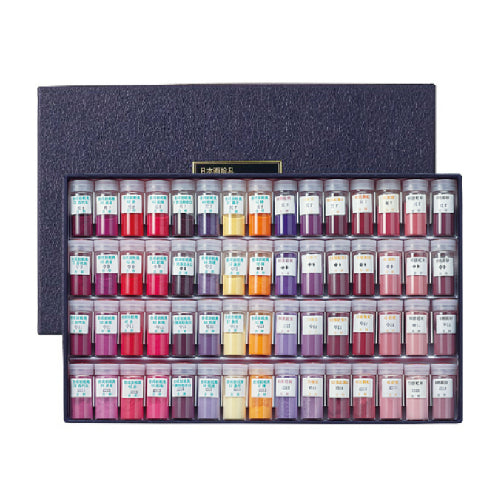 Kissho Iwa Enogu 60 Colors Set for Professional - Traditional Japanese mineral pigment