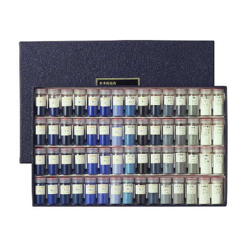 Kissho Iwa Enogu 60 Colors Set for Professional - Traditional Japanese mineral pigment