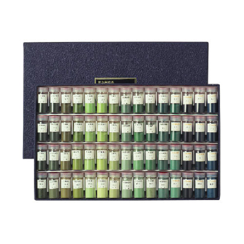 Kissho Iwa Enogu 60 Colors Set for Professional - Traditional Japanese mineral pigment