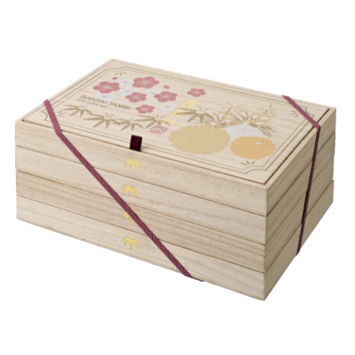 【Limited Edition】Kuretake Gansai Tambi Watercolour Pan 100 Colors Set - Paulownia Wood Box