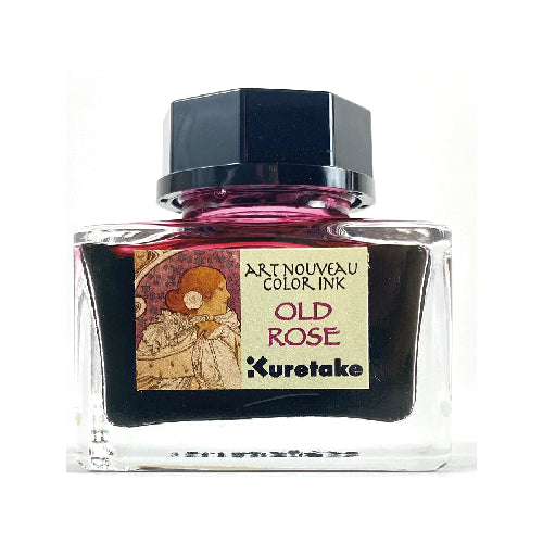 Kuretake Water-base Fountain Pen Ink 20ml Bottle - Art Nouveau Color Collections