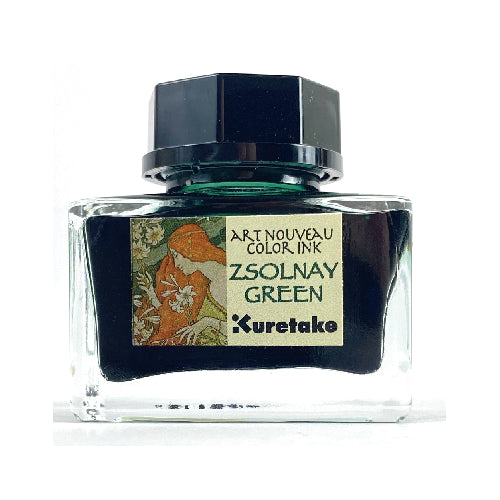 Kuretake Water-base Fountain Pen Ink 20ml Bottle - Art Nouveau Color Collections