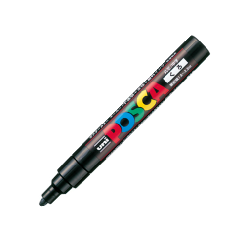 Mitsubishi Posca 1.8 - 2.5 mm Opaque Marker - Single 29 Colors Variati ...