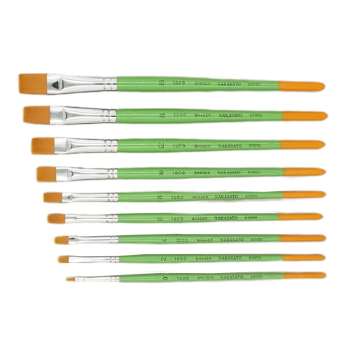 Nakasato Shader Tole Painting Brush 1600 Series | Nylon