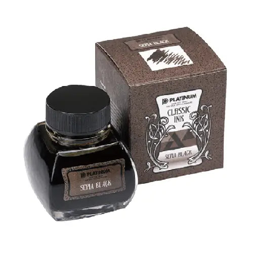 Platinum 60ml Classic Fountain Pen Bottled Ink - 6 Colors