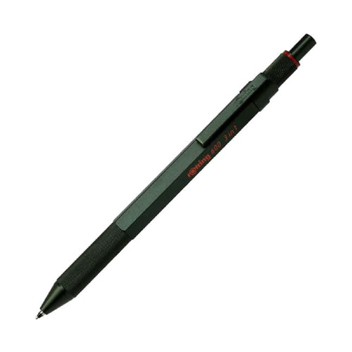 Rotring 600 Series 3-in-1 Multi Pen – 0,5 mm Druckbleistift und schwarzer, roter Kugelschreiber
