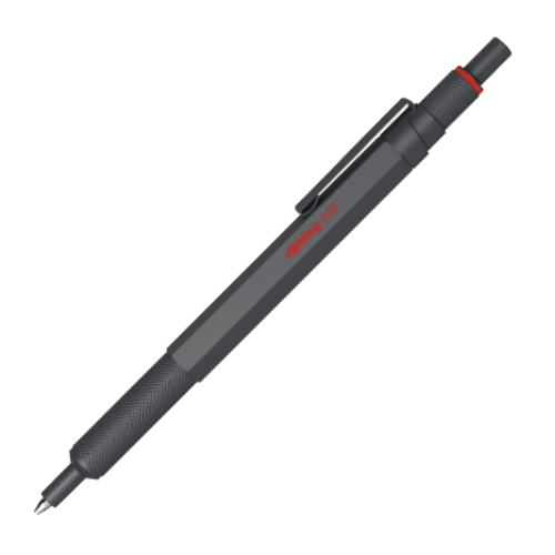 Rotring 600 Series Ballpoint Pen - Dark Stone Body