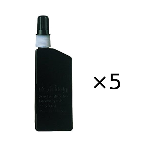 Rotring 23ml Black Ink for Isograph - pack of 5