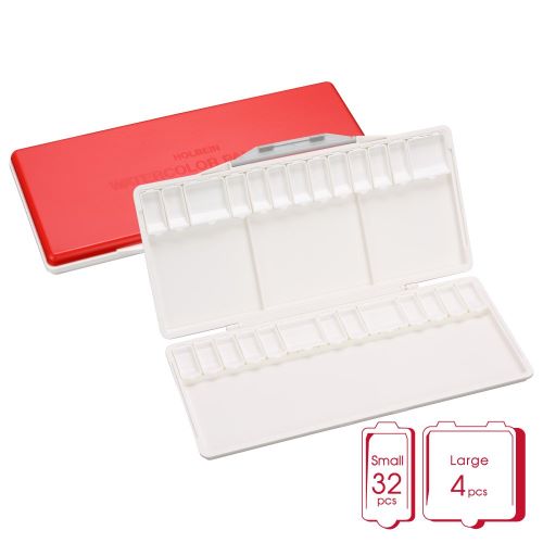 【Stock Only】Holbein ABS Resin Watercolor Palette with 30 Removable Wells