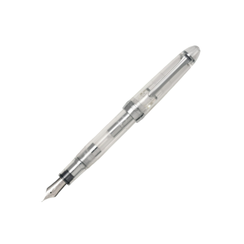 Sailor Profit 14K Fountain Pen Silver Trim - Demonstrator Model Light