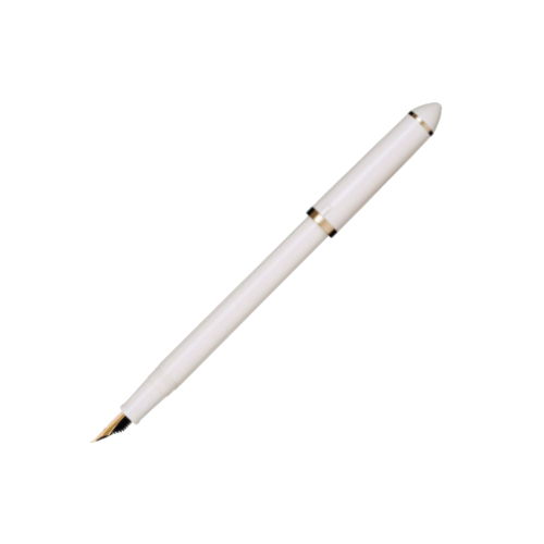 Sailor " FUDE DE MANNEN " Pearl Series - Suitable for people who write with the pen lying down.