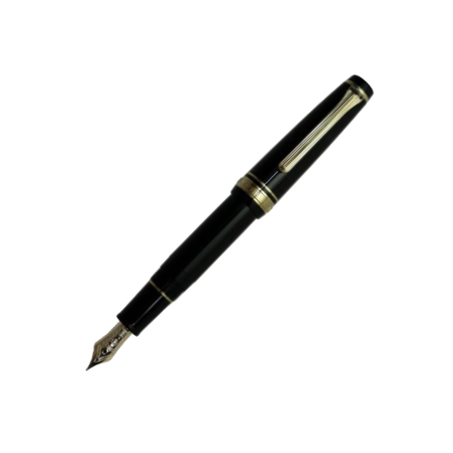 Sailor Fountain Pen PROFESSIONALGEAR Slim Mini Gold Trim - 14K Gold Nib