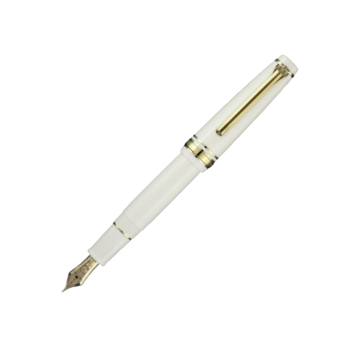 Sailor Fountain Pen PROFESSIONALGEAR Slim Mini Gold Trim - Medium-Fine 14K Gold with Gold plating