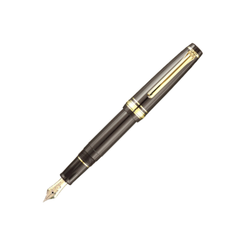 Sailor Fountain Pen PROFESSIONALGEAR Slim Mini Gold Trim - Medium-Fine 14K Gold with Gold plating