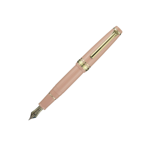 Sailor Fountain Pen PROFESSIONALGEAR Slim Mini Gold Trim - Medium-Fine 14K Gold with Gold plating