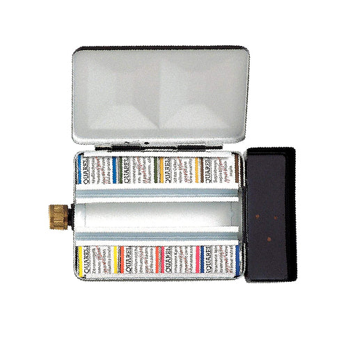 Schmincke HORADAM Watercolor 8 Half Pan + Water bottle in Compact Box 74408